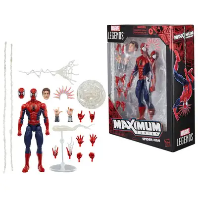 Marvel Legends Maximum Series Spider-man Deluxe Action Figure, View more