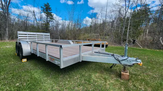 2020 everlight aluminum 7x16 trailer in Cargo & Utility Trailers in Peterborough - Image 2