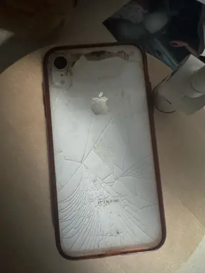 iPhone X for sale, 86% battery life, 64GB The back is beat up no denying that but works great and ch...
