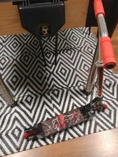 Kids Spiderman Scooter in Good condition , View more