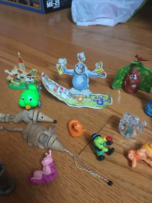 Vintage kinder surprise kids toys from the 90s and 2000s | Toys