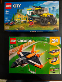 LEGO…new…both 35$