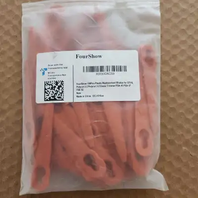 FourShow 100Pcs Plastic Replacement Blades, View more