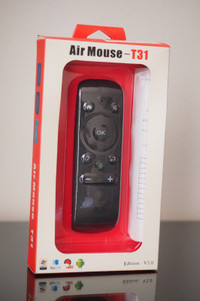 Fly Air Mouse, FOME T31 Mini 2.4G Wireless Remote Controller New