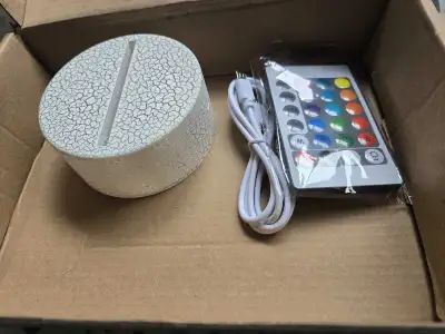 3D desk Lamp, View more