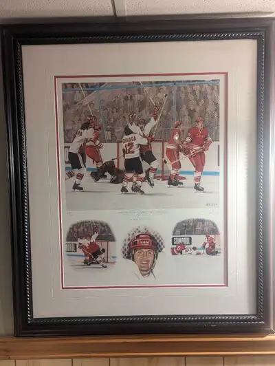 Limited edition - PAUL HENDERSON Signed TEAM CANADA 1972, View more
