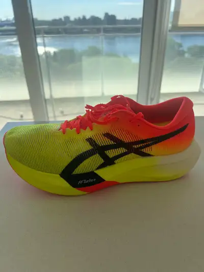 ASICS METASPEED SKY PARIS SAFETY YELLOW BLACK SIZE 11, View more