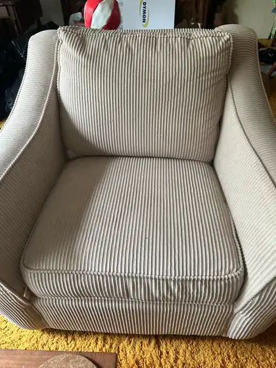 Corduroy Armchair, View more