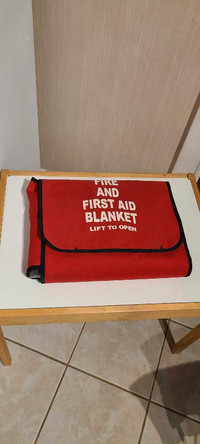 Emergency Fire / First Aid Wool Blanket - Brand New!