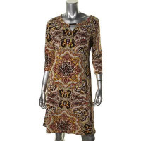 Charter Club Print Dress - New - Medium