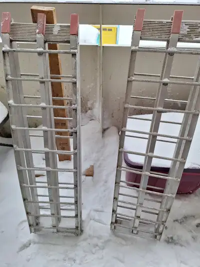 Erickson ATV Aluminum Folding Ramps 1500 pound rating , only used 6 times there just dirty from sitt...