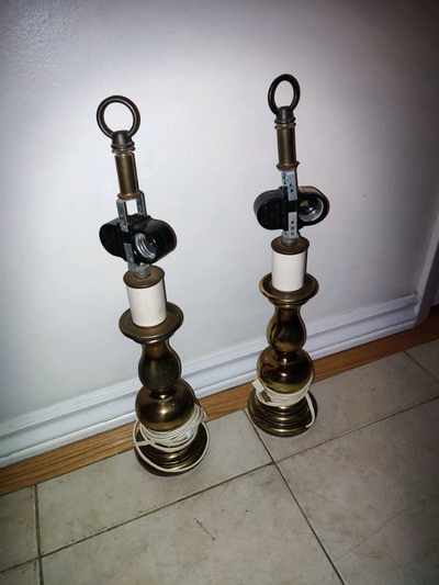 Antique Brass Desk Lamp, View more