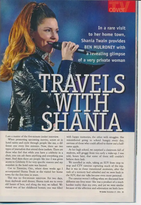 Shania Twain Manchester England 40"x60" Poster for UP! Tour-2004 in Arts & Collectibles in City of Toronto - Image 12
