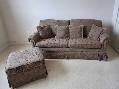  Sofa bed with matching ottoman, View more
