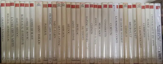 Complete Set 33 Ginestet Guides to French Vineyards ~ Very Rare!