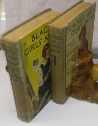 1920 Girls Annual Antique Book Lot of 2