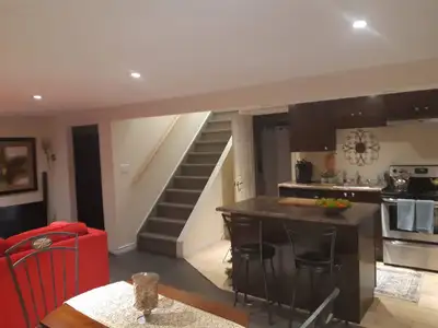 two bedroom spacious basement for rent in forest heights