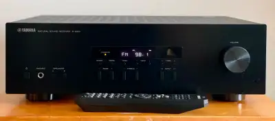 YAMAHA R-S201 STEREO RECEIVER NEAR MINT WITH REMOTE, View more