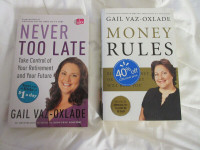 Lot 2 books on getting your personal finances together