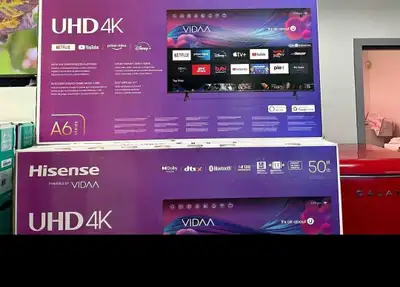 Hisense 50" 4K UHD TV, View more