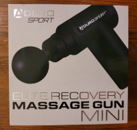 NEW Elite Recovery Massage Gun Mini by Aduro Sport