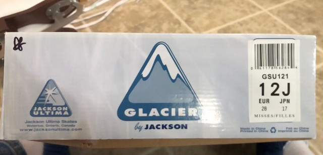 Glacier by Jackson Kids Figure Skating Shoes/Size 12J in Skates & Blades in Calgary - Image 3
