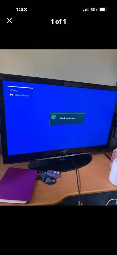 40 inch Samsung TV, View more