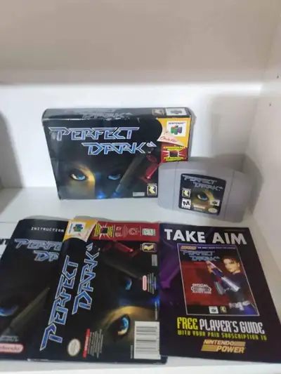 Perfect Dark Nintendo 64 Complete Good Condition $75, View more