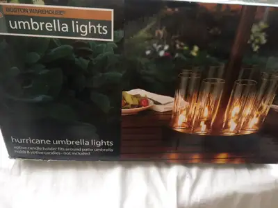NEW HURRICANE UMBRELLA LIGHTS  & MORE ITEMS, View more