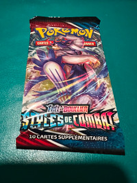 POKEMON BOOSTER FRENCH STYLES De COMBAT 10 CARDS SEALED