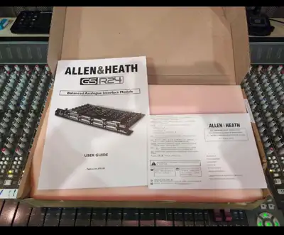 Allen and heath gsr24 balanced analog card, View more