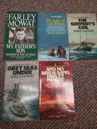 Collection of Farley Mowat books (Paperback)