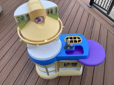 Little Tikes Kitchen, shopping cart, register, play food, dishes, View more