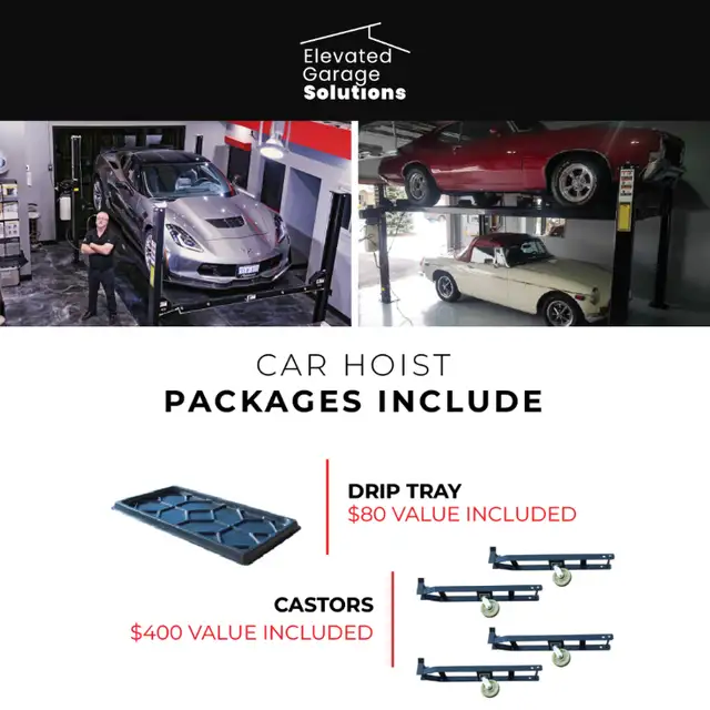 Premium 4-Post Car Hoists In Stock Now Starting at $3995 +tax in Garage Sales in Kitchener / Waterloo - Image 3