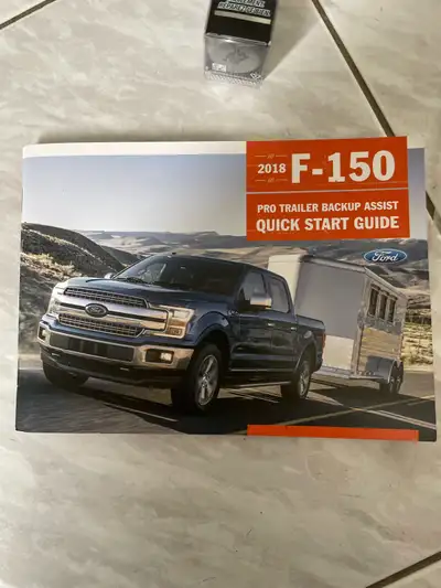 2018 Ford F150 trailer backup assist guide, View more