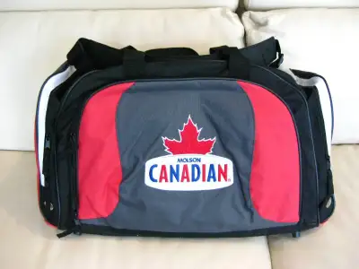 Molson Canadian New 22" Duffle Bag Sports Bag Gym Bag, View more