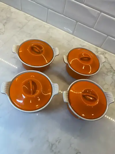 Le Creuset Mini Cocotte Set - Orange, View more
