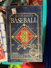 1992 Donruss Series 1 baseball sealed wax box