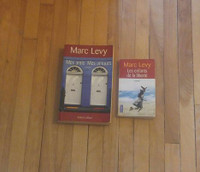 2 livres: $1. & $2. chacun. Par MARC LEVY.