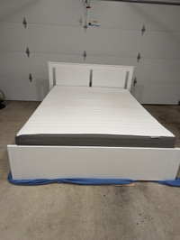 Ikea queen bed foam mattress