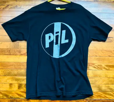 [RARE] Classic Punk PIL Black T-Shirt, View more