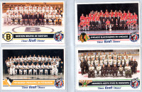 1992-93 Kraft Dinner Team Card COUPÉ DE COMPAGNIE ÉQUIPES DE LNH