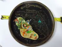 Walt Disney World in Florida metal tin tray collectible