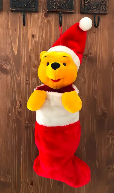 Bas de NOËL de Winnie the Pooh en peluche douce, View more