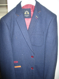 Original Marc Darcy Medium Blue Blazer/Vest Combo 42R