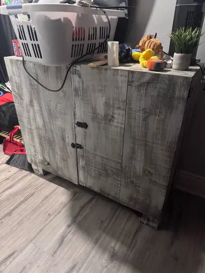 Rustic Wooden Wardrobe Cabinet, View more