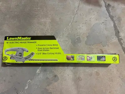 Garden Hedge Trimmer (NEVER USED), View more