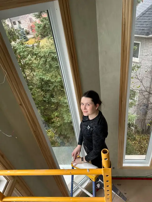 Cleaning lady