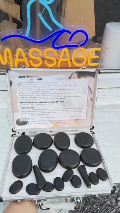 Massage suédois et californien avec pierres  chaude, View more