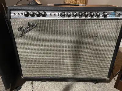 1972 Fender Twin Reverb Silver Face, View more
